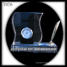 Wonderful K9 Crystal Clock T076